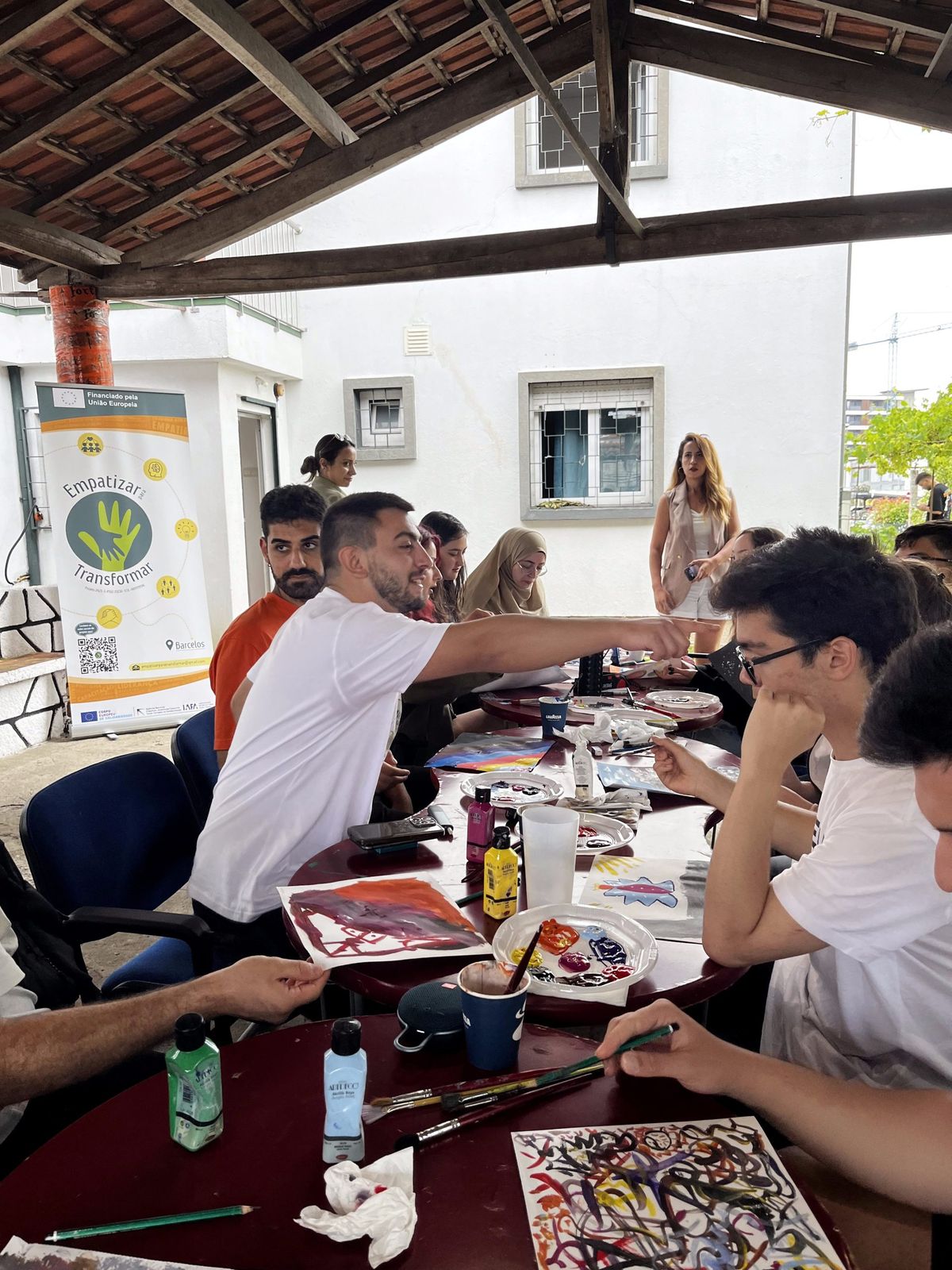 Participants in the Art & Empathy project
